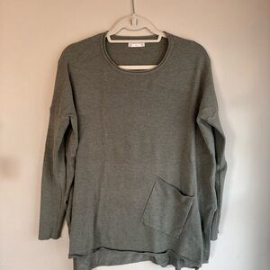 Altar'd State Olive Green Crew Neck Sweater